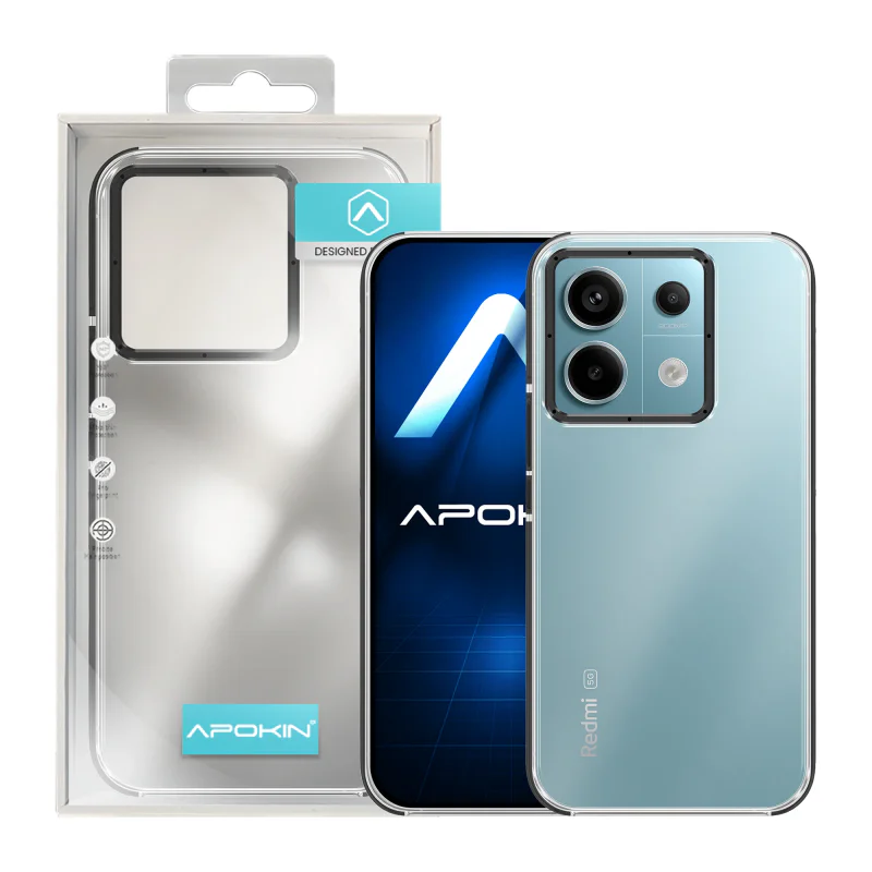 Capa Reforçada Apokin para Xiaomi Redmi Note 13 Pro 5G Branco - Imagem 2