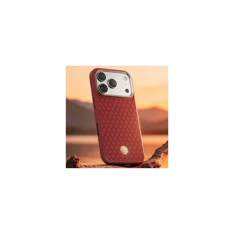 Capa Magnética Benks ArmorGrid Pro em Kevlar para iPhone 17 Pro Max e 18 Pro Max Verde - Imagem 3