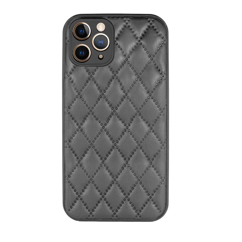 Capa Apokin para iPhone 11 Pro em Pele com Acabamento Fumado Preto - Imagem 5