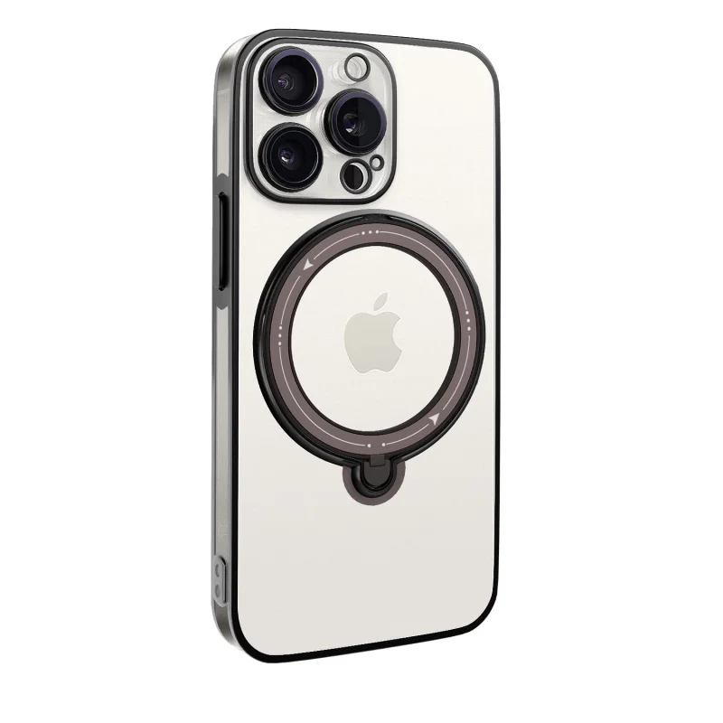 Capa Apokin para iPhone 11 Pro Max com Anel e MagSafe Rosa - Imagem 5