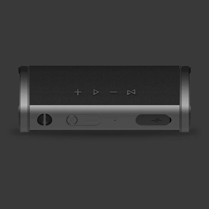 Coluna Bluetooth Portátil Hiditec Urban Rok L 10W Estéreo IPX5 Preto - Imagem 6