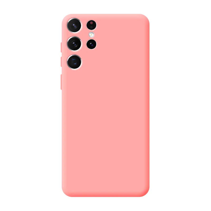 Capa Apokin para Samsung Galaxy S21 Ultra Silicone Macio com Proteção 3D de Câmara Lilás - Imagem 4