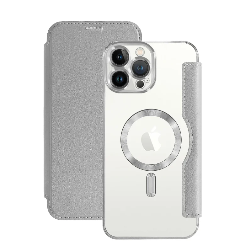 Capa Apokin Mocome Cromada com MagSafe para iPhone 13 Pro Max Fúcsia - Imagem 6