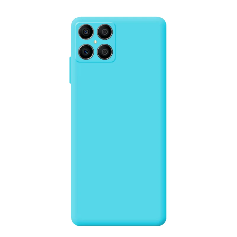 Estojo de Silicone Macio Apokin para Honor Magic X8 Lila - Imagem 2