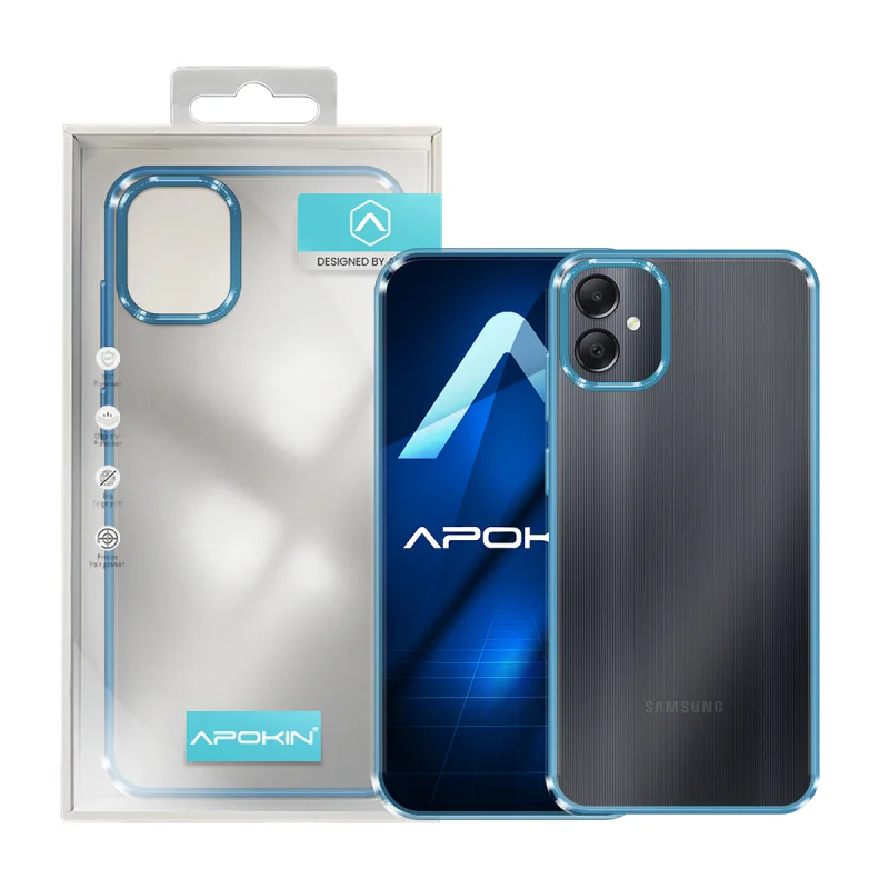 Capa Apokin para Samsung Galaxy A05 Antichoque com Borda Colorida Variedade de cores - Imagem 5