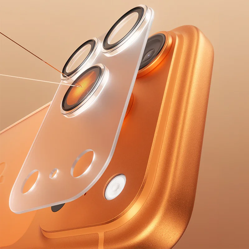 Protetor de Lente de Câmara BENKS OmniWarrior para iPhone 18 Pro Max Transparente - Imagem 2