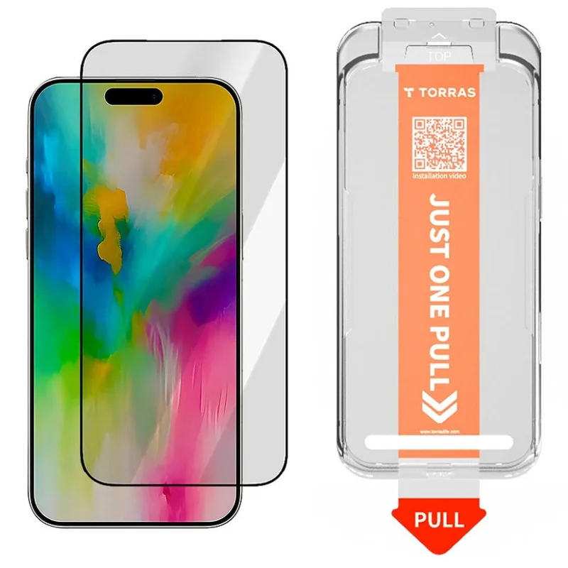 Película de Vidro Temperado Apokin Torras Master Series para iPhone 17 Pro Max Transparente