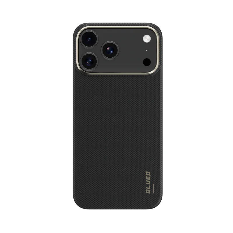 Capa Apokin para iPhone 16 Pro Magnética em Fibra de Aramida Preto - Imagem 4