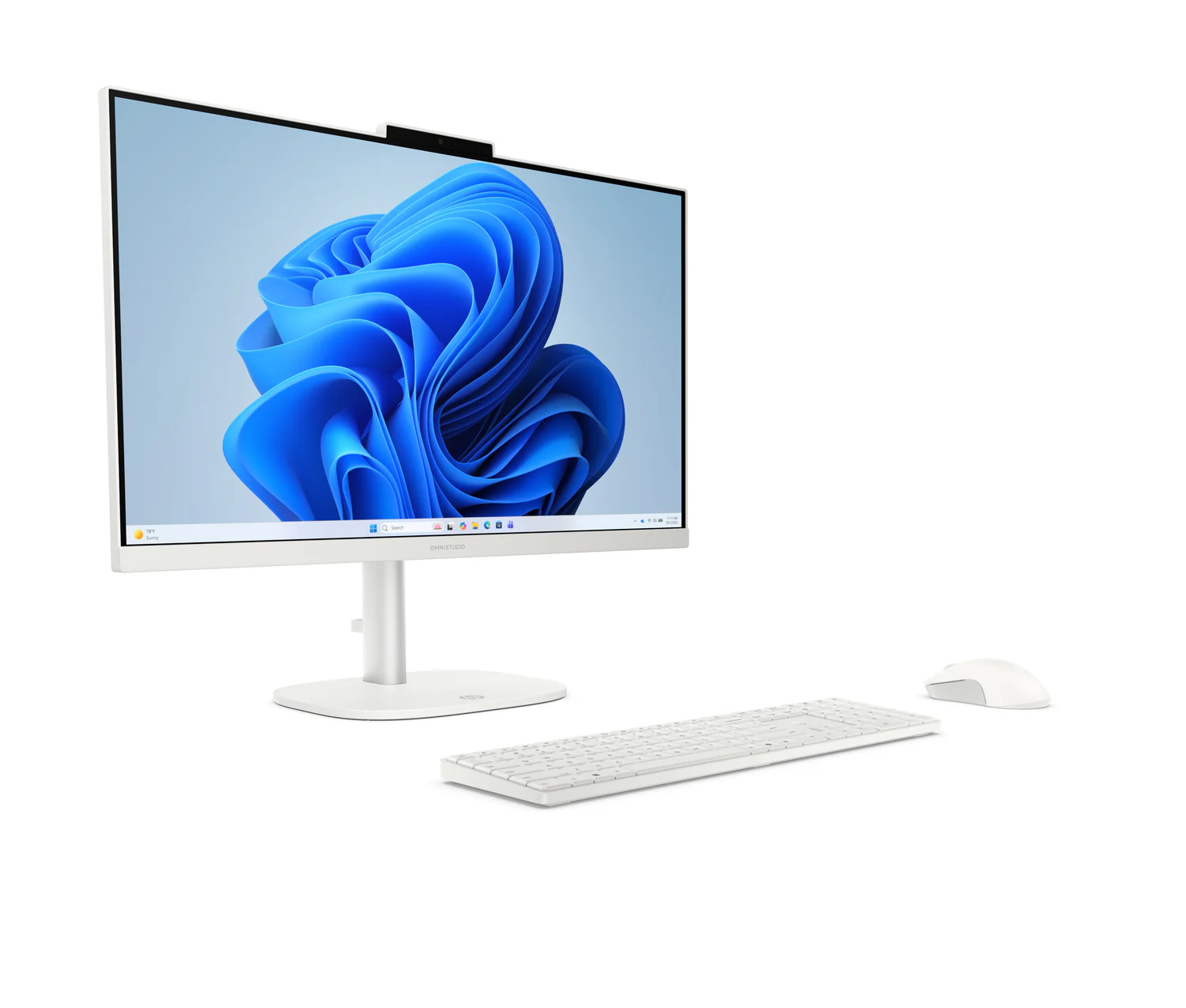 Computador All-in-One HP OmniStudio 24-cu0027ns 23,8" FHD 100Hz Intel Core 3 100U 8GB 512GB SSD Windows 11 Home - Imagem 2