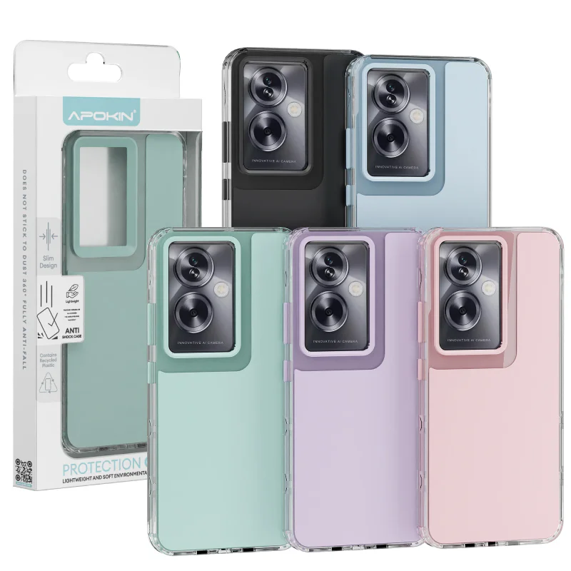 Capa Apokin Bumper Urban para Oppo A40 Rosa - Imagem 1