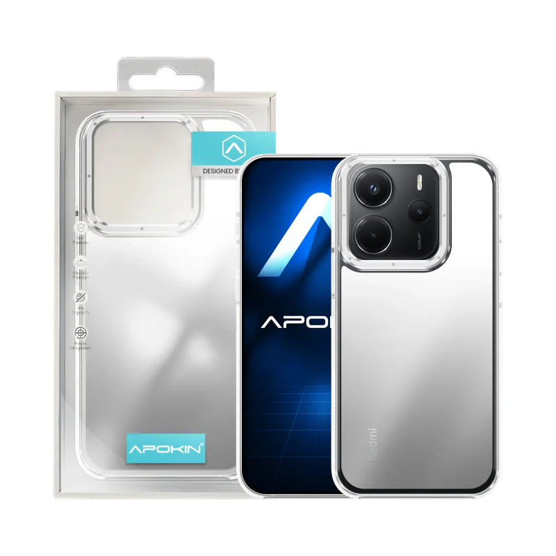Capa Camaleão Apokin para Xiaomi Redmi Note 14 4G Preto - Imagem 3