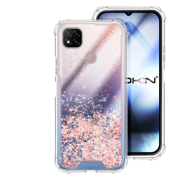 Capa Apokin para Xiaomi Redmi 9C Gel Transparente Azul - Imagem 3
