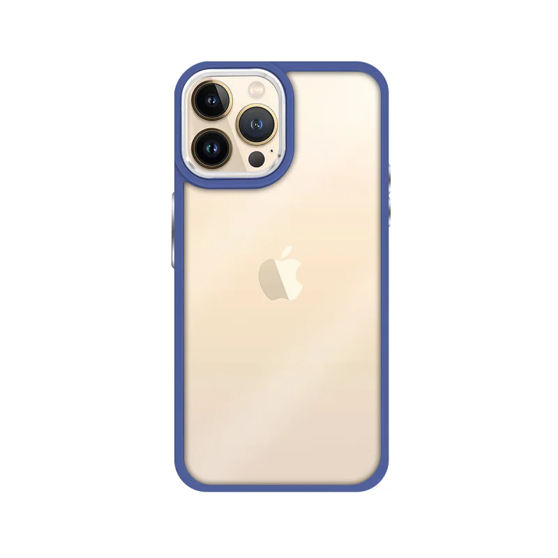 Capa Apokin para iPhone 13 Pro Silicone Antichoque com Bordo de Alumínio Variedade de cores - Imagem 5