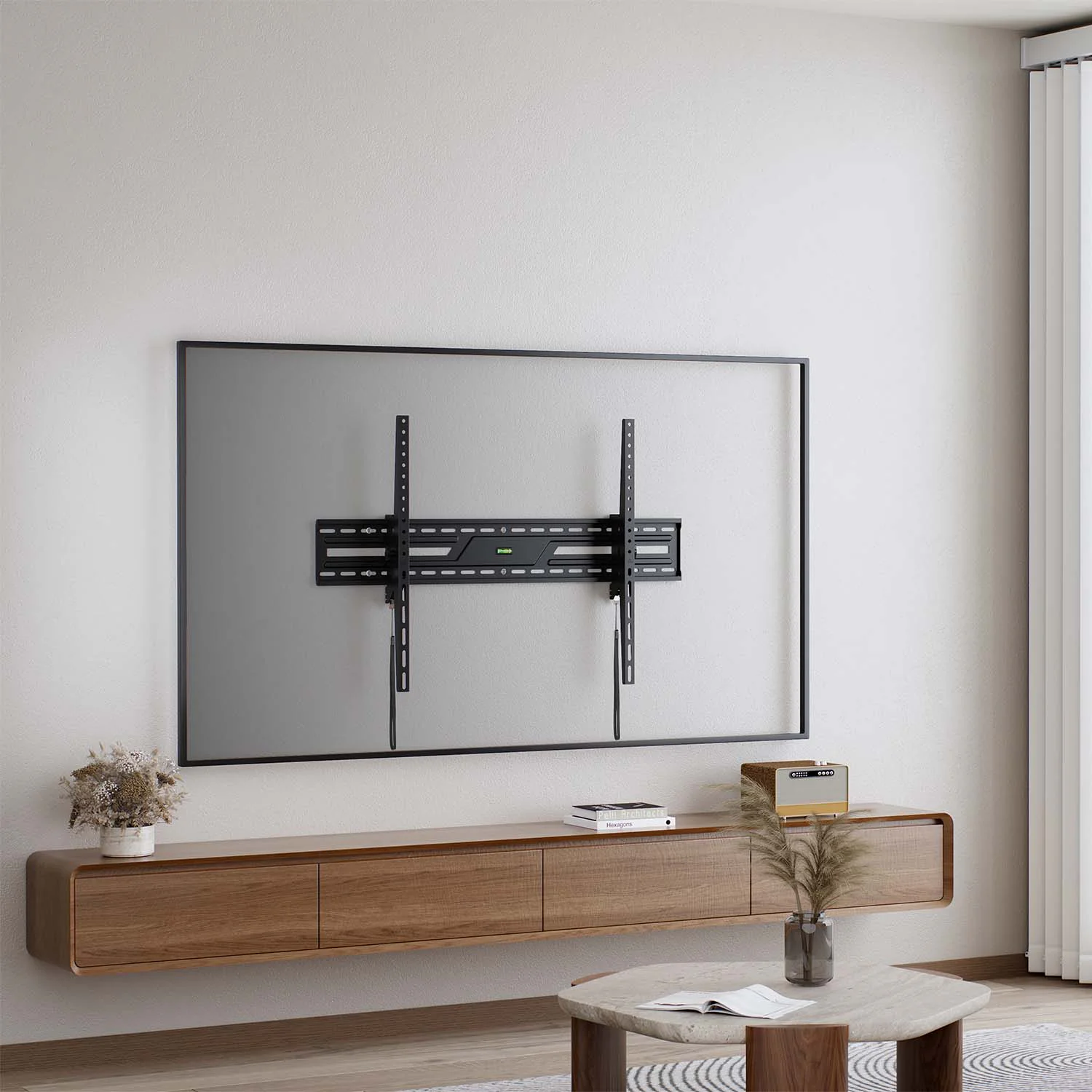 Suporte de Parede Inclinável Aisens WT100T-319 para TV de 43 a 100 polegadas até 75 kg - Imagem 2