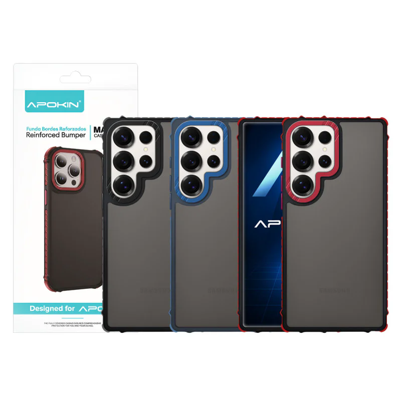 Capa Fumada Apokin Rock para Samsung Galaxy S25 Ultra Variedade de cores - Imagem 2