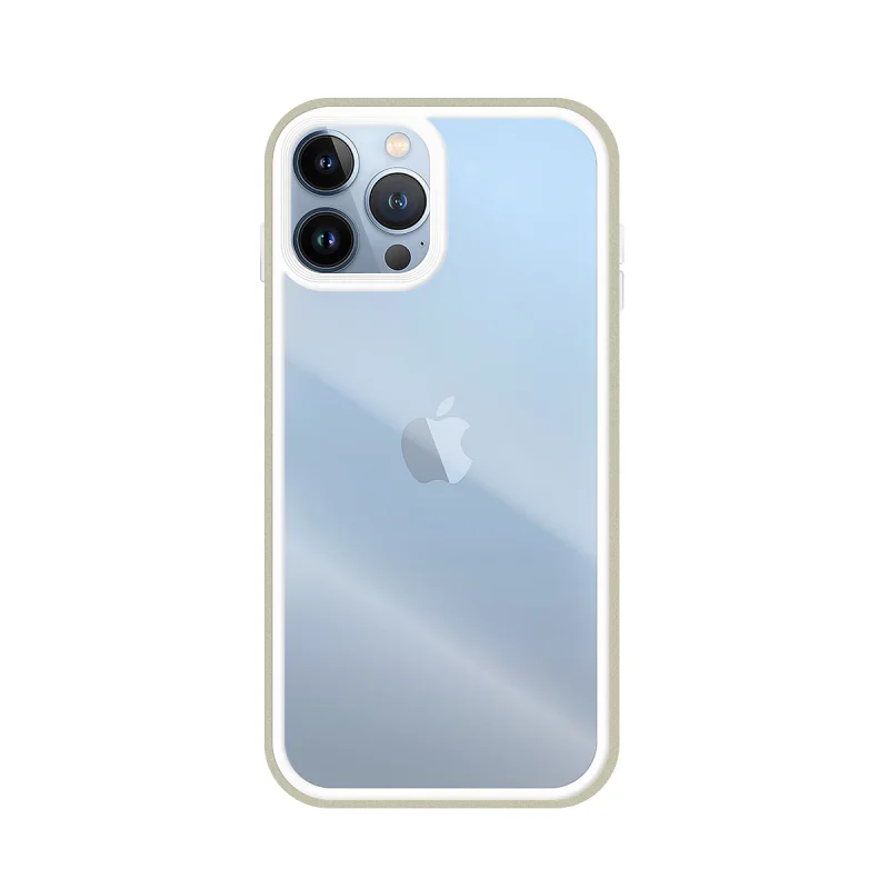 Capa Apokin Antichoques Transparente com Borda de Borracha para iPhone 13 Pro Variedade de cores - Imagem 5