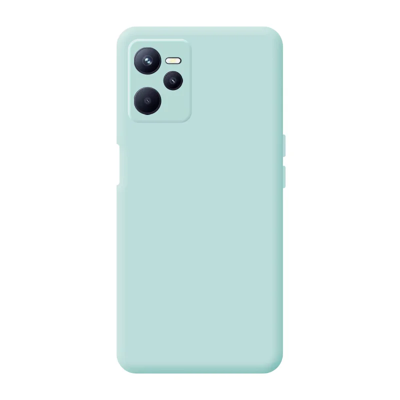 Capa Apokin para Realme C35 em Silicone Suave com Proteção de Câmara 3D Preto - Imagem 3