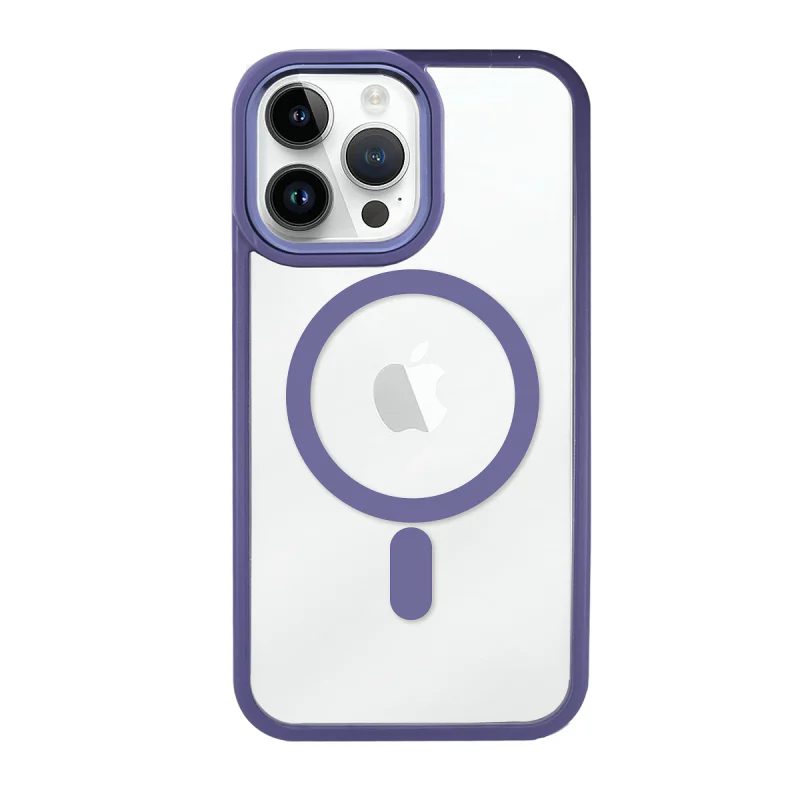 Capa Apokin Frame Premium para iPhone 14 Pro com MagSafe Azul - Imagem 4