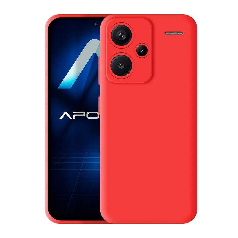 Capa Air Apokin em Silicone Macio para Xiaomi Redmi Note 13 Pro Plus 5G Azul turquesa - Imagem 6