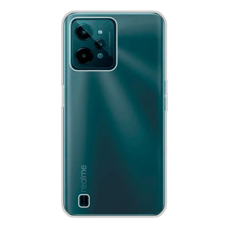 Capa Apokin para Realme C31 Silicone Extra Grossa 2,0 mm Transparente