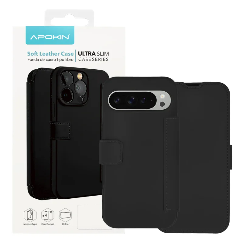 Capa Apokin Google Pixel 9 Pro XL Silicone Suave Azul - Imagem 5