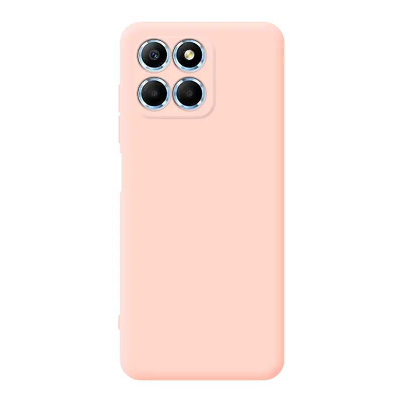 Capa Apokin para Honor X8 5G Silicone Suave com Câmara 3D Vermelho - Imagem 6