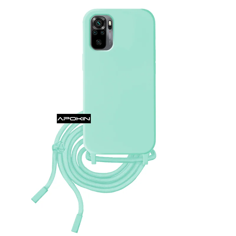 Capa Apokin para Xiaomi Redmi Note 10 com Cordão Lilás - Imagem 2