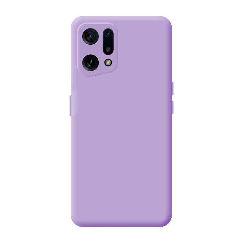 Capa Apokin para Oppo Find X5 Silicone Macio com Proteção 3D de Câmara Azul turquesa - Imagem 6