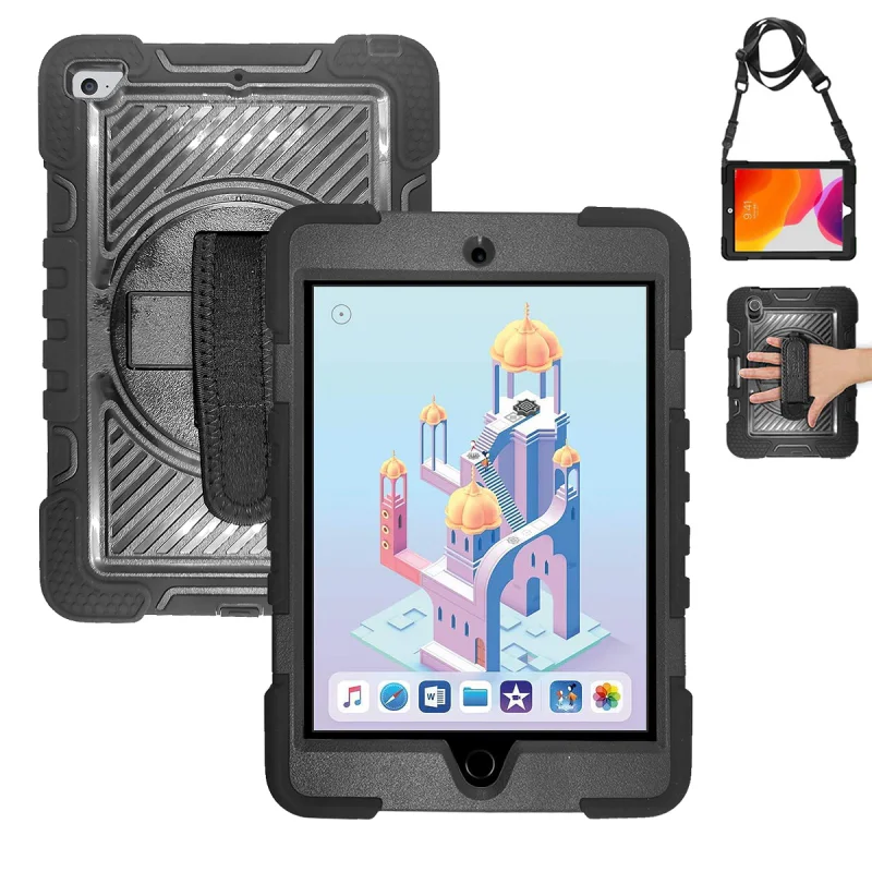 Capa Antichoque Apokin com Pega e Alça para iPad mini 4 / 5
