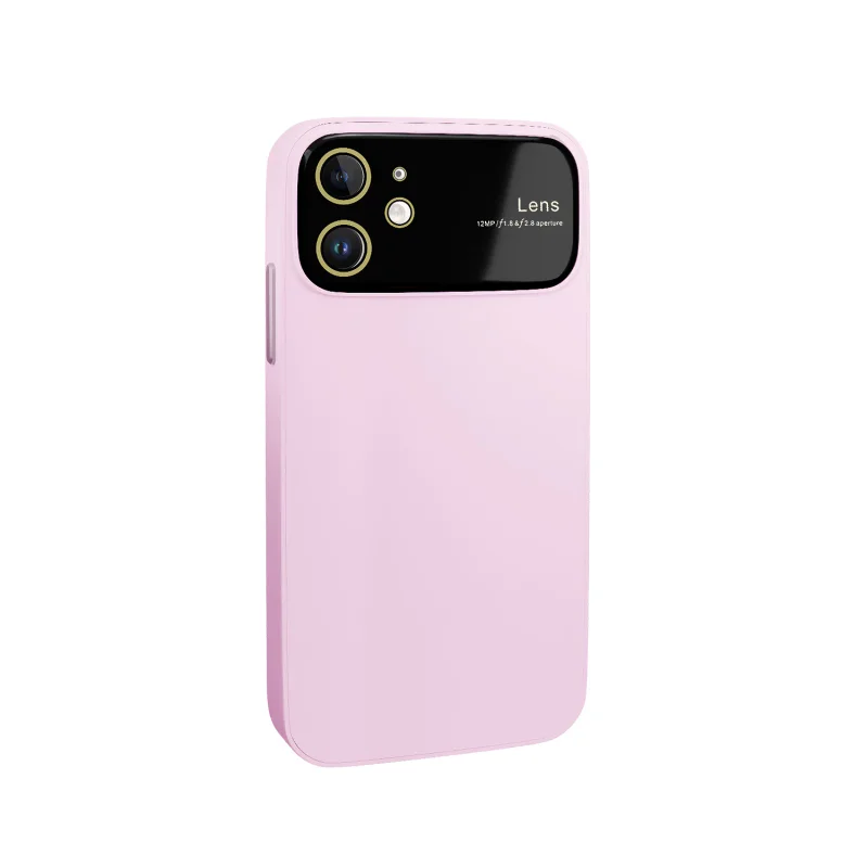 Capa Apokin para iPhone 12 em Silicone Mate com Proteção de Câmara Variedade de cores - Imagem 2