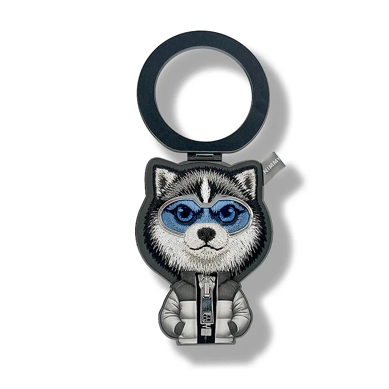 Suporte Magnético Apokin 2.0 com Cão Bordado Preto - Imagem 2