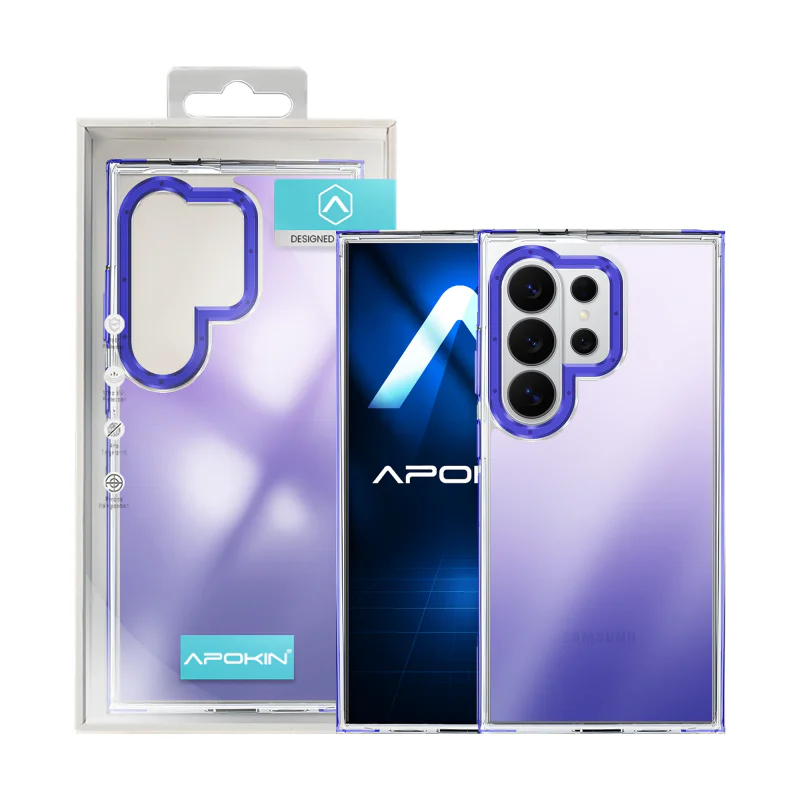 Capa Apokin para Samsung Galaxy S24 Ultra Efeito Camaleão Prata - Imagem 5