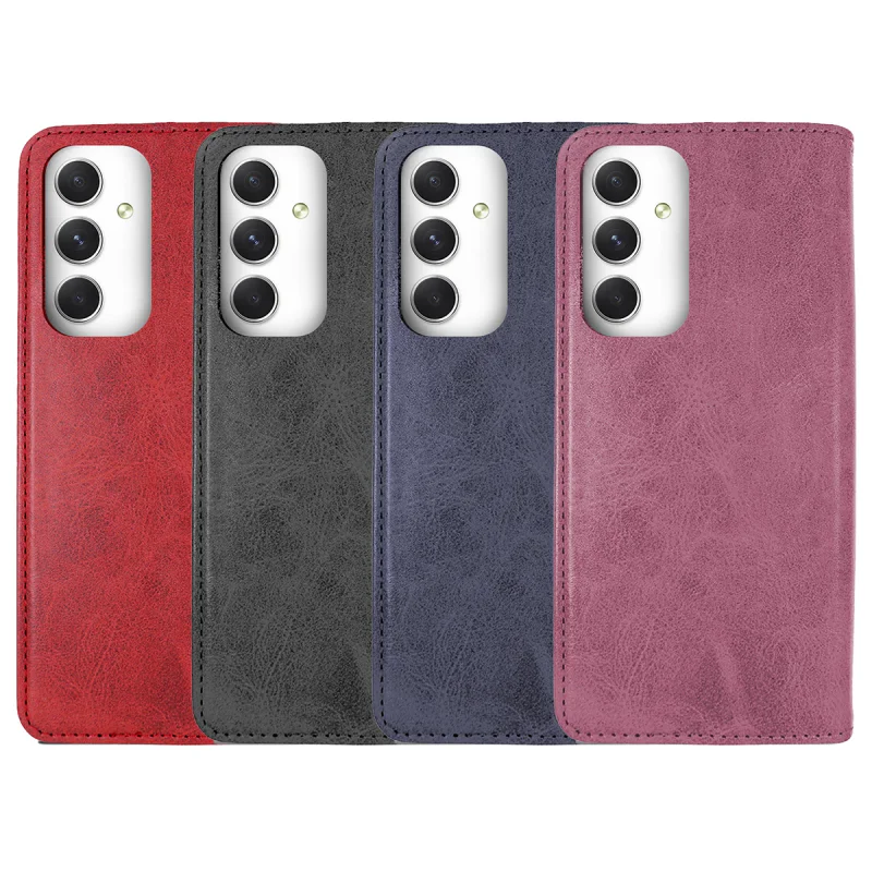 Capa com Porta-Cartões em Ecopele Apokin para Samsung Galaxy A15 Preto - Imagem 1
