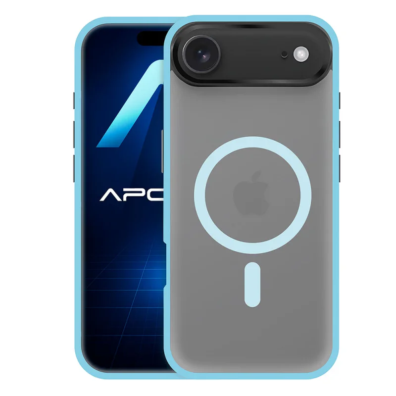 Capa Apokin Xycolt para iPhone 17 Air Fumada com MagSafe Preto - Imagem 2