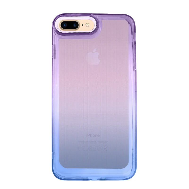 Capa Apokin Space para iPhone 7 / 8 Plus com Efeito Degradê e Folha Colorida Variedade de cores - Imagem 4