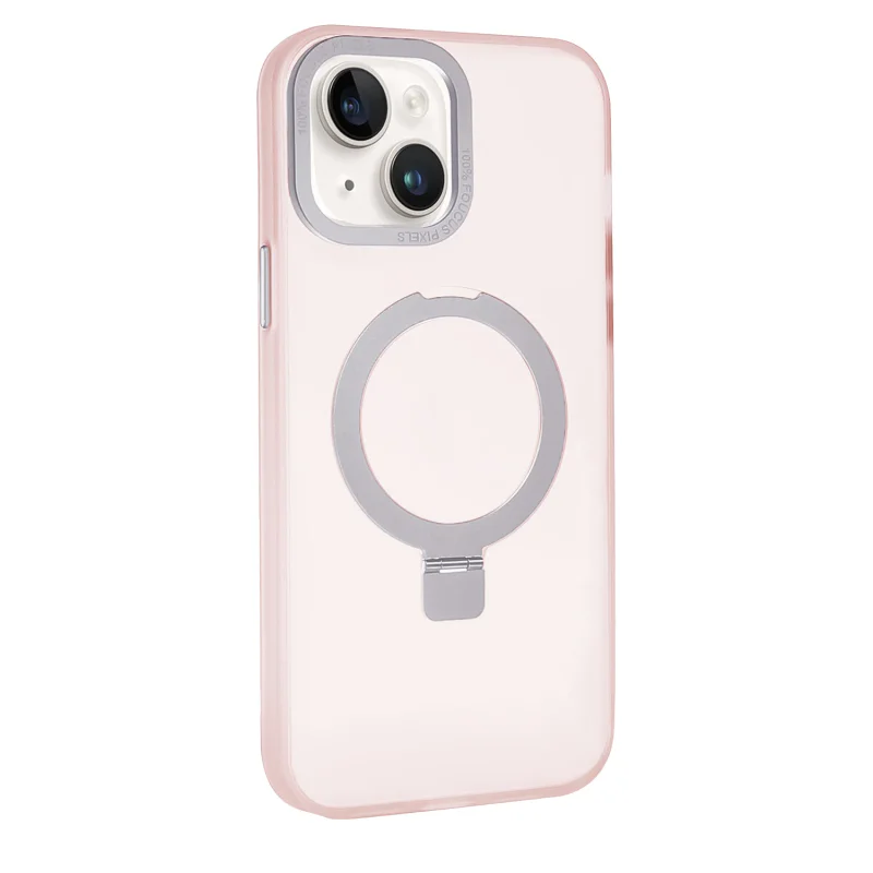 Capa Focus Apokin com Suporte de Anel para iPhone 15 Plus Verde - Imagem 5