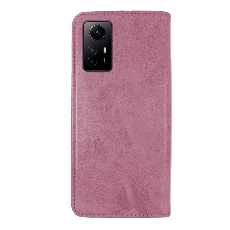 Capa Apokin para Xiaomi Redmi Note 12S Livro com Porta-Cartões Rosa - Imagem 2