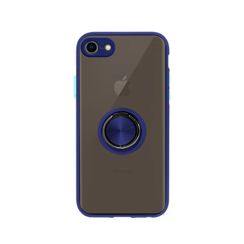 Capa Apokin para iPhone 6 Plus e iPhone 6s Plus em Gel com Íman e Suporte Fumada Preto - Imagem 2