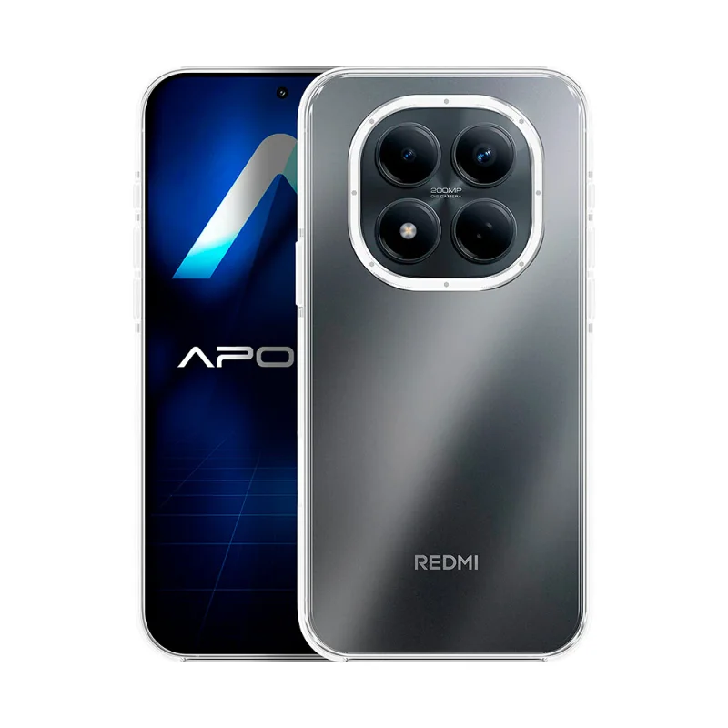 Capa Protetora Reforçada Apokin para Xiaomi Redmi Note 15 Pro 5G Preto - Imagem 4