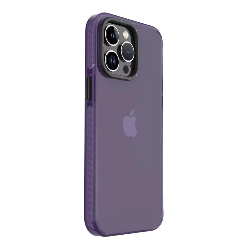 Capa Apokin Smoked Xycolt com Proteção de Câmara para iPhone 13 Pro Max Rosa - Imagem 2