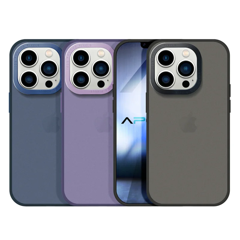 Capa de Silicone Apokin Focus para iPhone 14 Pro Verde - Imagem 1