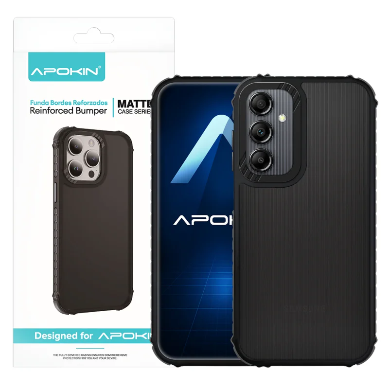 Capa Apokin Smoked Rock para Samsung Galaxy A14 Azul - Imagem 6