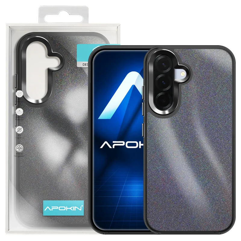 Capa Apokin Acrílica com Purpurina para Samsung Galaxy A36 Lilás - Imagem 6