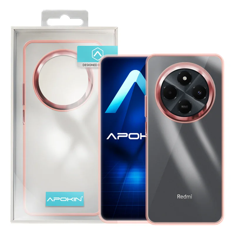 Capa Acrílica Apokin para Xiaomi Redmi 14C Lilás - Imagem 5