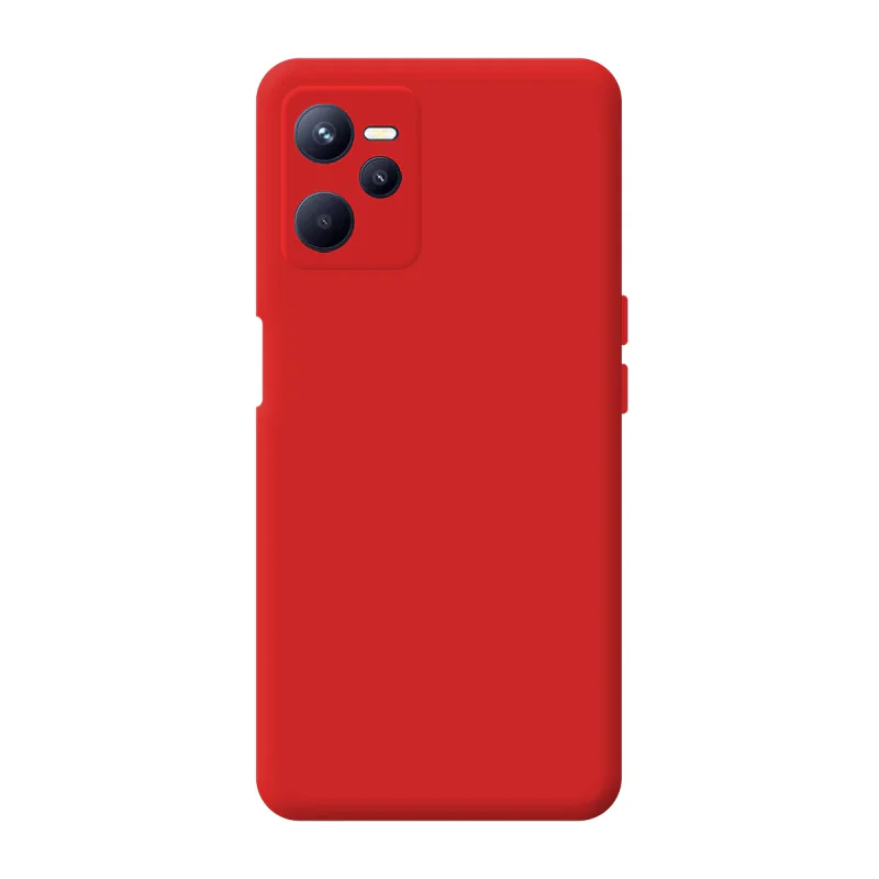Capa Apokin para Realme C35 em Silicone Suave com Proteção de Câmara 3D Preto - Imagem 5