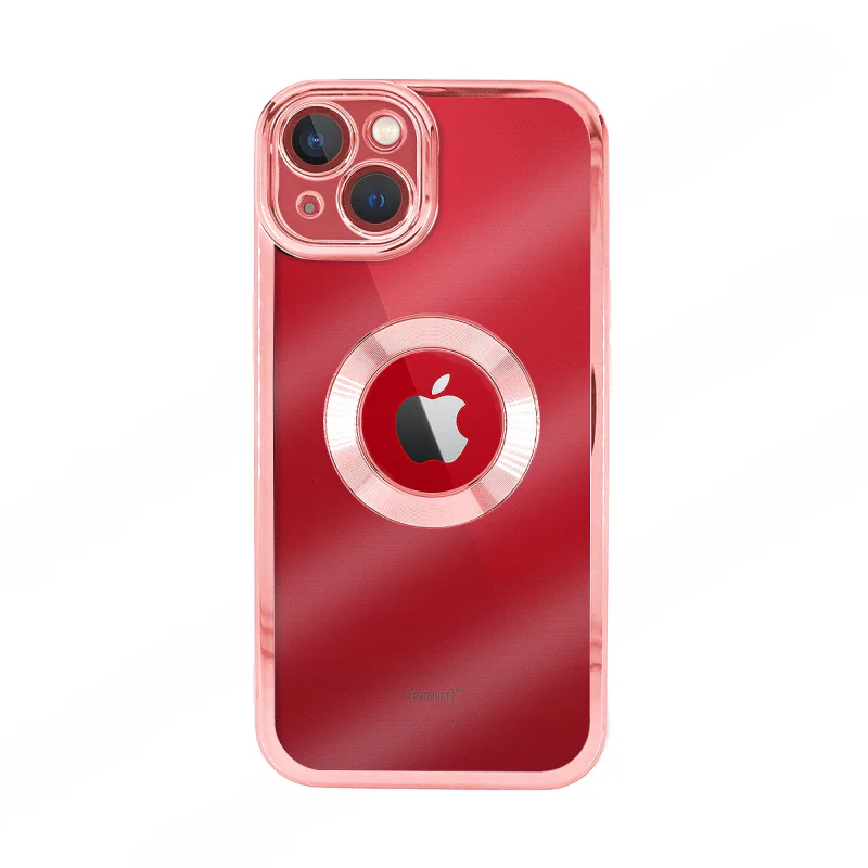Capa de Silicone Apokin com Bordo Cromado e Proteção de Câmara 3D para iPhone 14 Plus Verde - Imagem 3