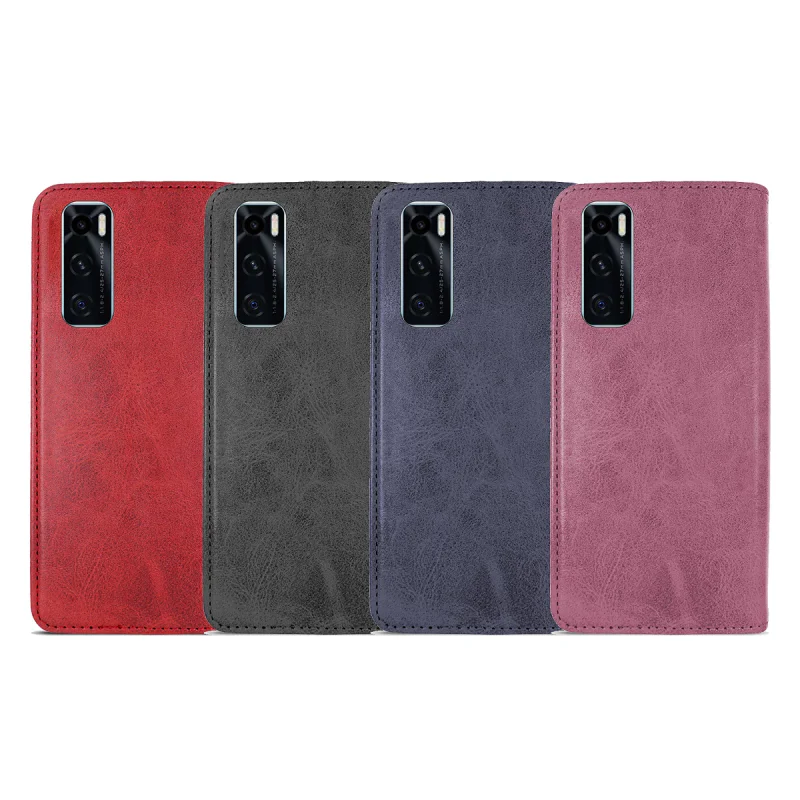 Capa com Compartimento para Cartões Apokin Polipele para Vivo Y70 Rosa - Imagem 1