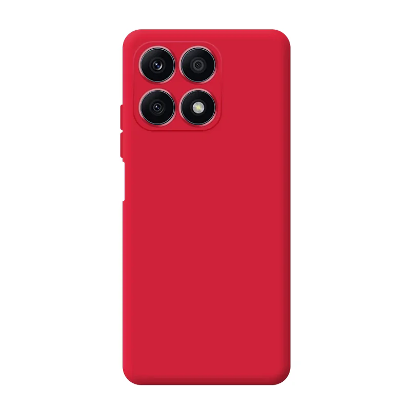 Capa Apokin Silicone Macio com Proteção de Câmara 3D para Honor X8A Preto - Imagem 3