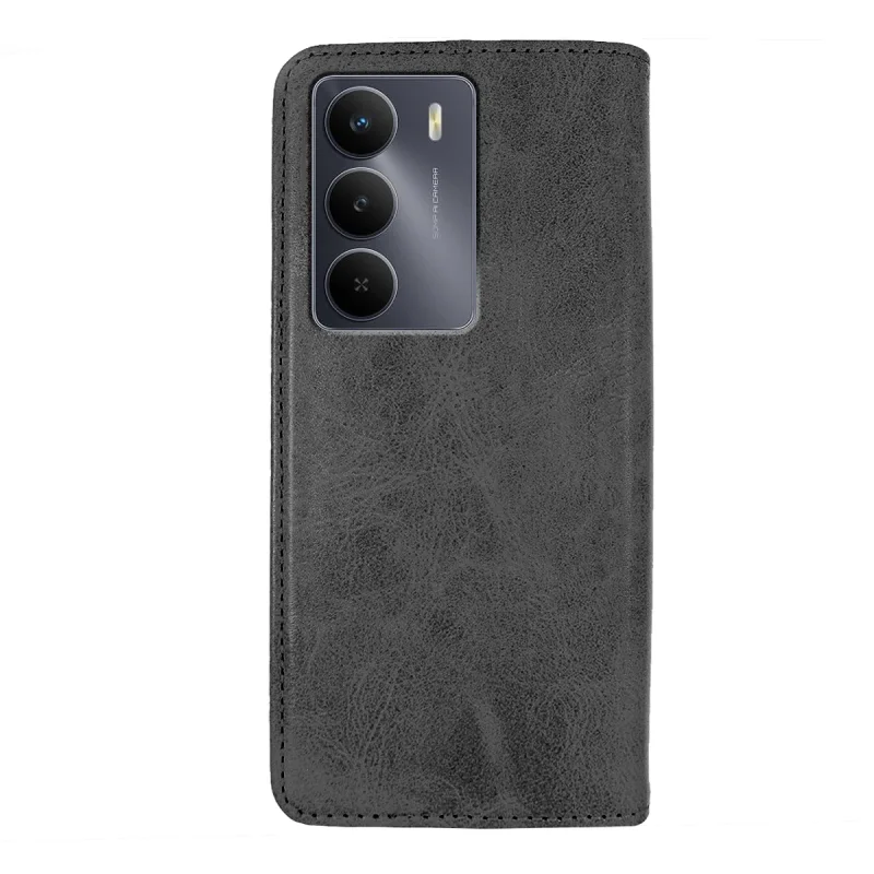 Capa Apokin para Realme 14X Pele Sintética Preto - Imagem 4