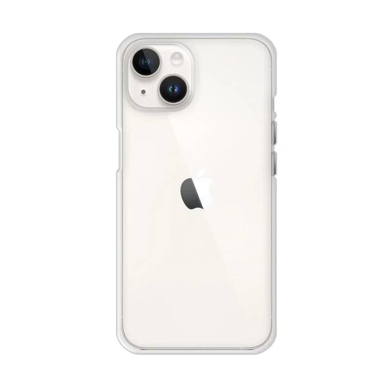 Capa Apokin para iPhone 14 Plus Silicone Transparente 2,0 mm Extra Grossa Transparente